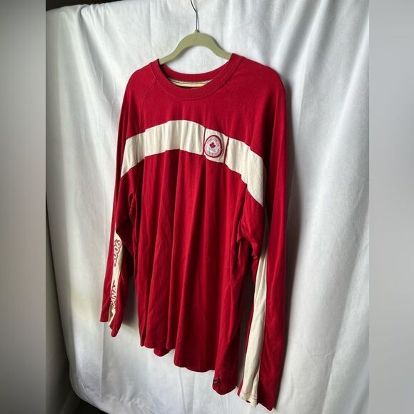 HBC 2006 Canada Olympics Team Long Sleeve Shirt size XL - Picture 2 of 9